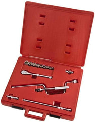 Proto - 15 Piece 3/8" Drive Full Polish Finish Socket Set - 12 Points, 1/4" to 3/4" Range, Inch Measurement Standard - Apex Tool & Supply