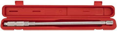Proto - 1/2" Drive Interchangeable Head Torque Wrench Assembly - 3 N/m to 250 Ft/Lb Torque, 26" OAL - Apex Tool & Supply