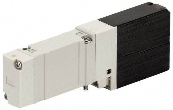 ARO/Ingersoll-Rand - 3/8", TP Series Plug-In Stacking Solenoid Valve - 12 VDC, 0.53 CV Rate, 1.55" High x 4-1/2" Long - Apex Tool & Supply