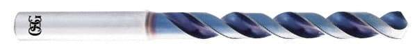 OSG - 0.1693" 120° Vanadium High Speed Steel Jobber Drill - WD1 Finish, Right Hand Cut, Spiral Flute, Straight Shank, 91mm OAL, Faceted Point - Apex Tool & Supply