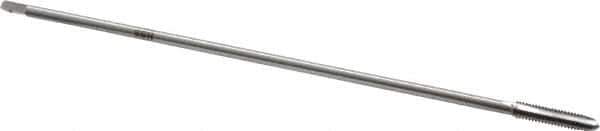 Hertel - 1/2-13 UNC 4 Flute H3 Bright Finish High Speed Steel Hand Extension Tap - Plug Chamfer, 8" OAL, 3B Class of Fit - Apex Tool & Supply