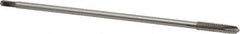 Hertel - 1/4-20 UNC 2 Flute H3 Bright Finish High Speed Steel Spiral Point Extension Tap - Plug Chamfer, 6" OAL, 3B Class of Fit - Apex Tool & Supply