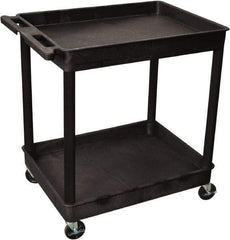 NMC - 300 Lb Capacity, 32" Wide x 24" Long x 37-1/2" High Shelf Cart - 1 Shelf, Plastic - Apex Tool & Supply