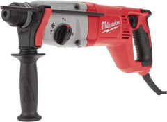 Milwaukee Tool - 120 Volt 1" SDS Plus Chuck Electric Rotary Hammer - 0 to 5,625 BPM, 0 to 1,500 RPM - Apex Tool & Supply