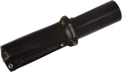 Kyocera - 1-3/4" Max Drill Depth, 2xD, 7/8" Diam, Indexable Insert Drill - 2 Inserts, 1" Shank Diam, Whistle Notch Shank - Apex Tool & Supply