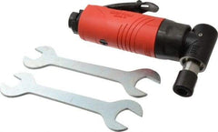 Sioux Tools - 1/4" Collet, Angle Handle, Angle Air Die Grinder - 23,000 RPM, Rear Exhaust, 23 CFM, 0.5 hp, 6.21 bar, 1/4 NPT - Apex Tool & Supply