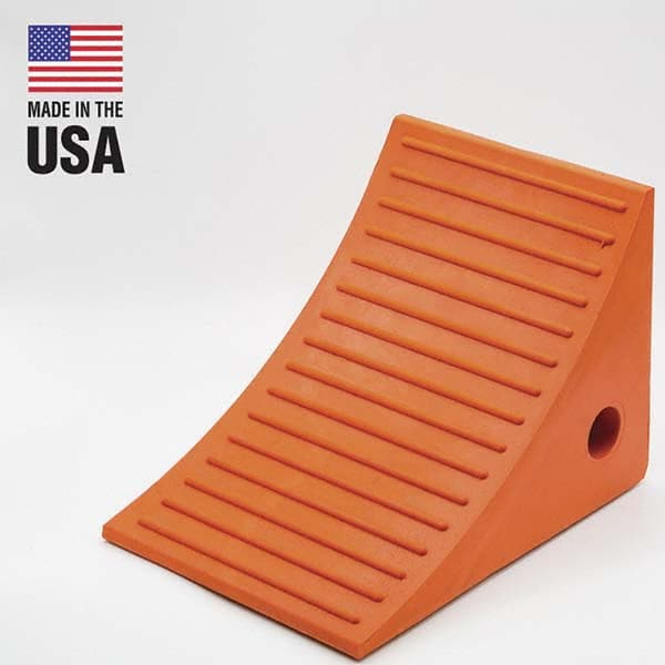 Checkers - Wheel Chocks Width (Inch): 8 Height (Inch): 8-1/4 - Apex Tool & Supply