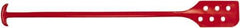 Remco - Red Polypropylene Mixing Paddle with Holes - 52" Overall Length - Apex Tool & Supply