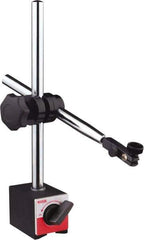 SPI - 60mm Long x 2" Wide x 55mm High Magnetic Indicator Base with On/Off Switch - 80 Kg Magnetic Pull, 203mm Rod Length - Apex Tool & Supply