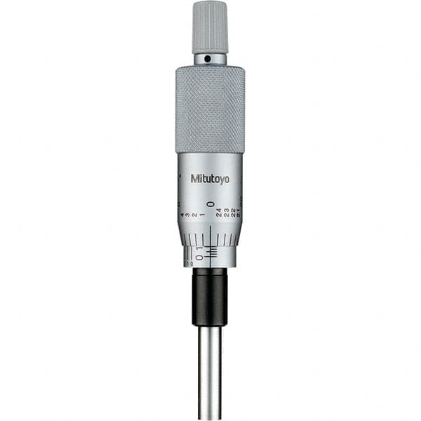 Mitutoyo - Mechanical Micrometer Heads Minimum Measurement (Inch): 0 Maximum Measurement (Inch): 1 - Apex Tool & Supply