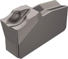 Sandvik Coromant - N151.260 5E H13A Grade, 0.2362" Cutting Width, Carbide Cutoff Insert - 0° Lead Angle, 0.0079" Cnr Rad - Apex Tool & Supply