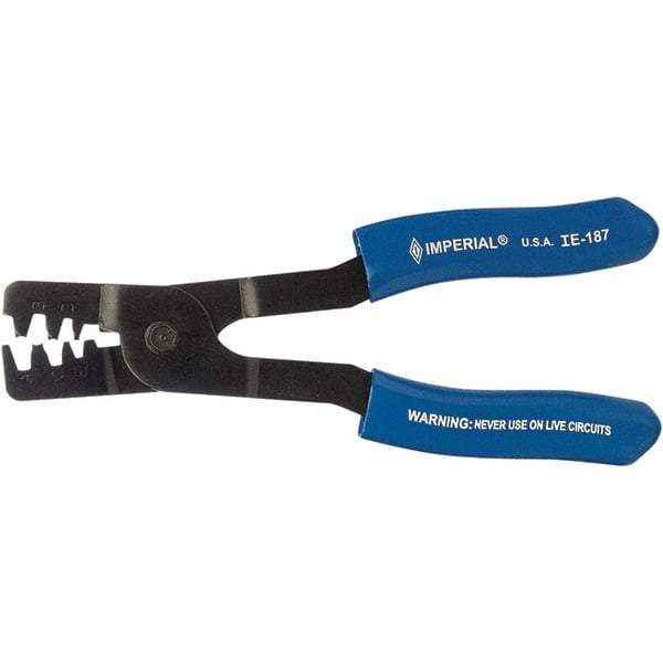 Imperial - Crimpers Type: Mini-Crimper Capacity: 14-24 AWG - Apex Tool & Supply