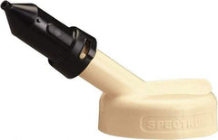 Trico - 4 Gal Capacity Polyethylene Oil Storage System - 1/4" Tip OD, 7" Straight Spout, Tan - Apex Tool & Supply