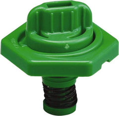Trico - 4 Gal Capacity Polyethylene Oil Storage System - 7" Straight Spout, Green - Apex Tool & Supply