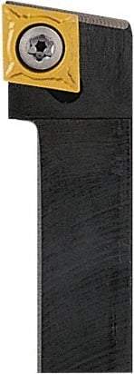 Seco - SCGC, Right Hand Cut, 90° Lead Angle, 8mm Shank Height x 8mm Shank Width, Neutral Rake Indexable Turning Toolholder - 60mm OAL, CC..0602.. Insert Compatibility, Series Screw Lock - Apex Tool & Supply