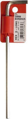 Bondhus - 10mm Hex, Extra Long Arm, Hex Key - 213mm OAL, Protanium High Torque Steel, Metric System of Measurement - Apex Tool & Supply