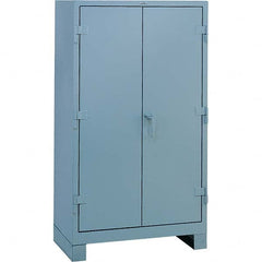 Lyon - 3 Shelf 64 Bin Welded Steel Storage Cabinet - Apex Tool & Supply