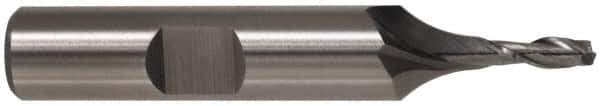 Cleveland - 1", 1-5/8" LOC, 1" Shank Diam, 4-1/2" OAL, 2 Flute, Cobalt Square End Mill - Single End, Uncoated, Spiral Flute, 30° Helix, Centercutting, Right Hand Cut, Right Hand Flute, Series HGC-2 - Apex Tool & Supply