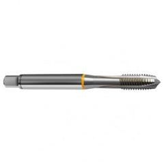 2-56 Dia. - 2B - 3 FL - Cobalt Plug Yellow Ring Tap - Bright Finish FORM-B DIN 371 - Apex Tool & Supply