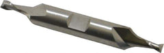 Cleveland - 5/32", 15/64" LOC, 3/8" Shank Diam, 2-3/4" OAL, 2 Flute, High Speed Steel Square End Mill - Double End, Uncoated, Spiral Flute, 30° Helix, Centercutting, Right Hand Cut, Right Hand Flute, Series HD-2 - Apex Tool & Supply