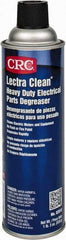 CRC - 19 Ounce Aerosol Electrical Grade Cleaner/Degreaser - 37,500 Volt Dielectric Strength, Nonflammable, Food Grade - Apex Tool & Supply