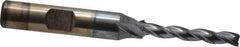 Cleveland - 3/16", 1-1/4" LOC, 3/8" Shank Diam, 3-1/16" OAL, 3 Flute, High Speed Steel Square End Mill - Single End, TiCN Finish, Spiral Flute, 30° Helix, Centercutting, Right Hand Cut, Right Hand Flute, Series HG-3 - Apex Tool & Supply