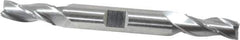 Cleveland - 5/16", 3/4" LOC, 3/8" Shank Diam, 3-1/2" OAL, 3 Flute, High Speed Steel Square End Mill - Double End, Uncoated, Spiral Flute, 30° Helix, Centercutting, Right Hand Cut, Right Hand Flute, Series HD-3 - Apex Tool & Supply