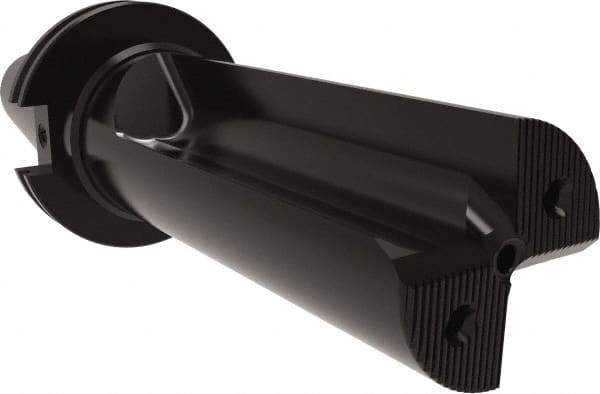 Allied Machine and Engineering - 6-1/4" Max Drill Depth, 2.2xD, 2.6" Diam, Indexable Insert Drill - 3 Inserts, CAT50 Taper Shank - Apex Tool & Supply