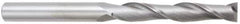 OSG - 1/2", 3" LOC, 1/2" Shank Diam, 6" OAL, 2 Flute, Solid Carbide Square End Mill - Single End, TiCN Finish, Spiral Flute, 30° Helix, Centercutting, Right Hand Cut, Right Hand Flute, Series 482 - Apex Tool & Supply