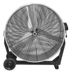 Airmaster - 30" Blade, Direct Drive, 1/2 hp, 5,670, 4,590 CFM, Man Cooler - 115 Volts, 2 Speed, Single Phase - Apex Tool & Supply