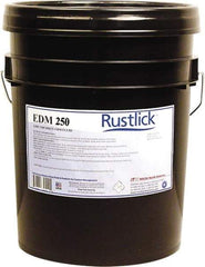 Rustlick - Rustlick EDM-250, 5 Gal Pail EDM/Dielectric Fluid - Straight Oil, For Electric Discharge Machining - Apex Tool & Supply