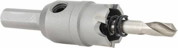 Hougen - 3/4" Diam, 1/8" Cutting Depth, Hole Saw - Carbide-Tipped Saw, Toothed Edge - Apex Tool & Supply