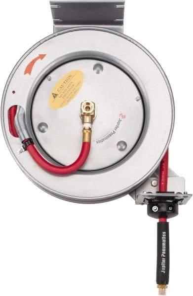 PRO-SOURCE - 25' Spring Retractable Hose Reel - 300 psi, Hose Included - Apex Tool & Supply