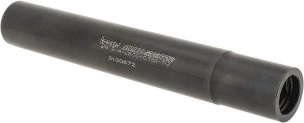 Iscar - Multimaster 3/4" Stepped Shank Milling Tip Insert Holder & Shank - 1" Projection, T12 Neck Thread, 0.72" Nose Diam, 5" OAL, Steel MM S-A Tool Holder - Apex Tool & Supply