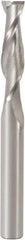 Seco - 10mm, 40mm LOC, 10mm Shank Diam, 100mm OAL, 2 Flute, Solid Carbide Square End Mill - Single End, Uncoated, Spiral Flute, 30° Helix, Centercutting, Right Hand Cut, Right Hand Flute, Series J93 - Apex Tool & Supply