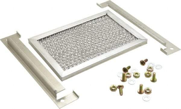 Cooper B-Line - Electrical Enclosure Steel Filter - For Use with Enclosure Louver Plate Kits - Apex Tool & Supply
