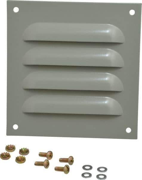 Cooper B-Line - Electrical Enclosure Steel Louver Plate Kit - For Use with Enclosures - Apex Tool & Supply