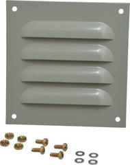 Cooper B-Line - Electrical Enclosure Steel Louver Plate Kit - For Use with Enclosures - Apex Tool & Supply