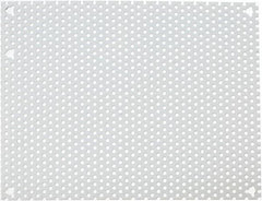 Cooper B-Line - 6-7/8" OAW x 8-7/8" OAH Powder Coat Finish Electrical Enclosure Perforated Panel - 10" x 8" Box, 16 Gauge Steel, Use with 1084-12CHC/1084-12CHCS/1086-12CHC - Apex Tool & Supply