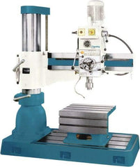 Clausing - 43.3" Swing, Geared Head Radial Arm Drill Press - 12 Speed, 3 hp, Three Phase - Apex Tool & Supply