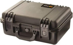 Pelican Products, Inc. - 12-45/64" Wide x 6-39/64" High, Clamshell Hard Case - Black, HPX High Performance Resin - Apex Tool & Supply
