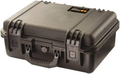 Pelican Products, Inc. - 12-45/64" Wide x 6-39/64" High, Clamshell Hard Case - Black, HPX High Performance Resin - Apex Tool & Supply