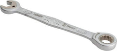 Wera - 5/8" 12 Point Combination Wrench - 8-15/32" OAL, Chrome Molybdenum Steel, Satin Finish - Apex Tool & Supply