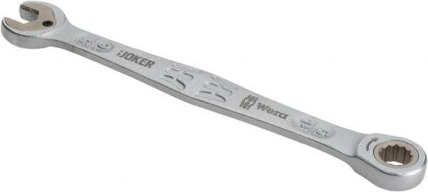 Wera - 5/16" 12 Point Combination Wrench - 5-3/4" OAL, Chrome Molybdenum Steel, Satin Finish - Apex Tool & Supply