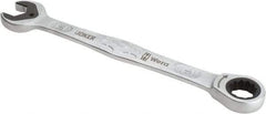 Wera - 18mm 12 Point Combination Wrench - 9-1/4" OAL, Chrome Molybdenum Steel, Satin Finish - Apex Tool & Supply