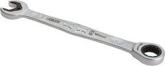 Wera - 15mm 12 Point Combination Wrench - 7-7/8" OAL, Chrome Molybdenum Steel, Satin Finish - Apex Tool & Supply