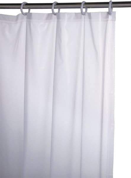 Ability One - Vinyl Shower Curtain - 72" High x 50" Wide - Apex Tool & Supply