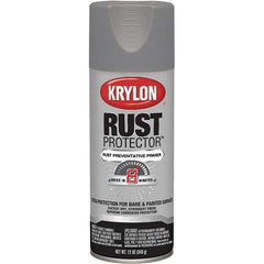 Krylon - 12 oz Gray Primer Automotive Heat Resistant Paint - Flat Finish, Comes in Aerosol Can - Apex Tool & Supply