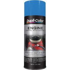Krylon - 12 oz Chrysler Blue Automotive Heat Resistant Paint - High Gloss Finish, Comes in Aerosol Can - Apex Tool & Supply