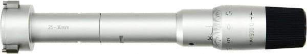 SPI - 1.6 to 2", Mechanical Inside Hole Micrometer - 0.0002" Graduation, 0.0002" Accuracy, Ratchet Stop Thimble - Apex Tool & Supply